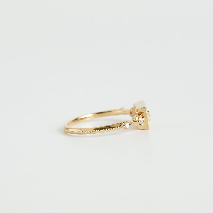 楽天市場】【Allure Ring】 K10/K18/Pt900 バゲットカット 