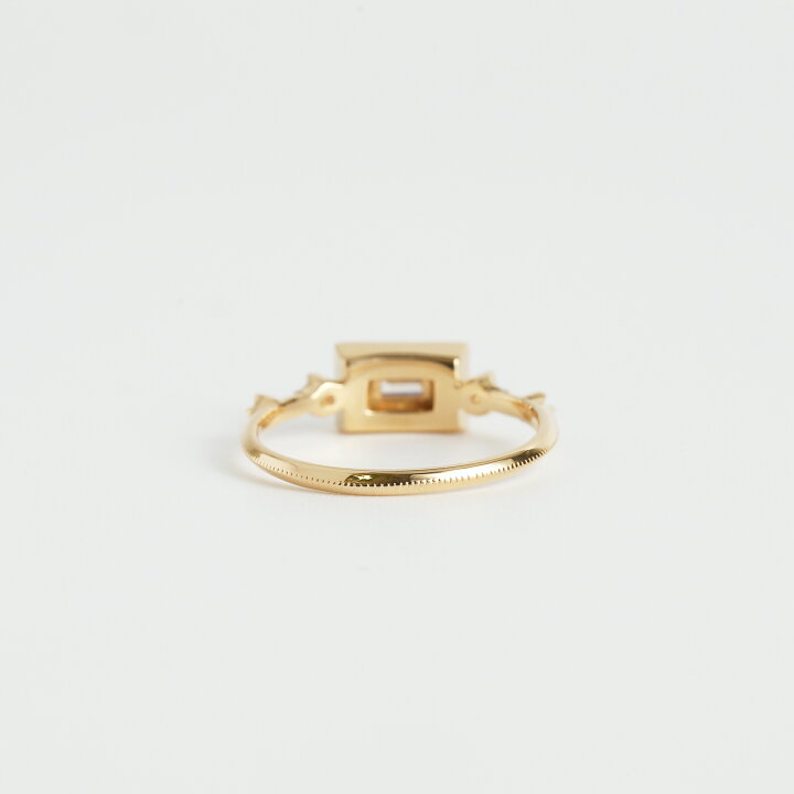 楽天市場】【Allure Ring】 K10/K18/Pt900 バゲットカット 