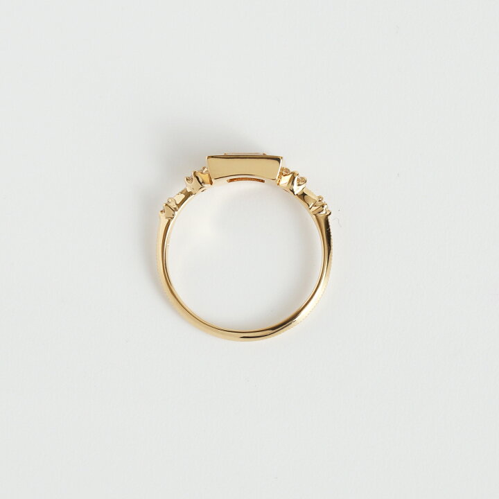 楽天市場】【Allure Ring】 K10/K18/Pt900 バゲットカット 