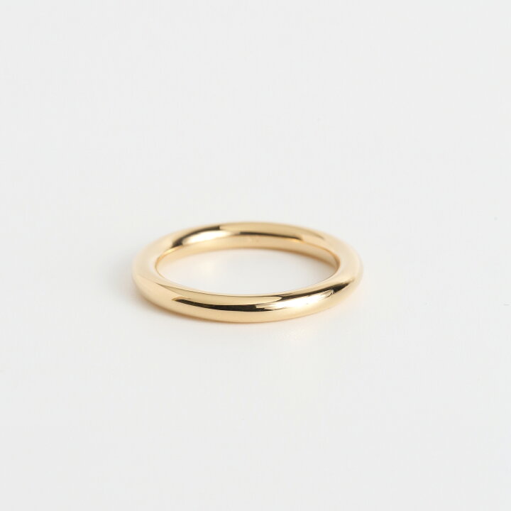 楽天市場】【Nude Ring / Hard 2.5mm】 K18 イエローゴールド リング 