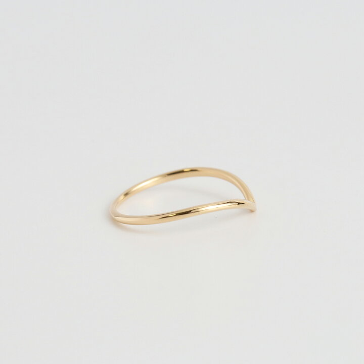 楽天市場】【Radille Ring】 K10/K18/Pt900 Vライン 地金 リング 指輪 