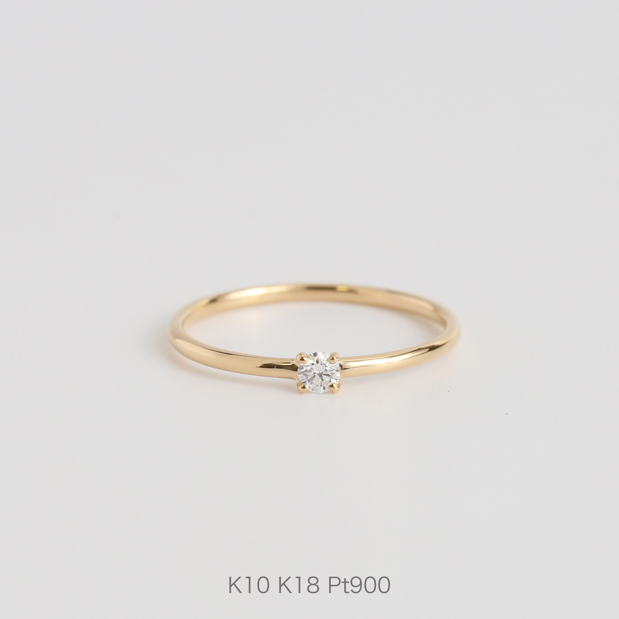 楽天市場】【Nudy Diamond Ring】 K10/K18/Pt900 リング レディース 一