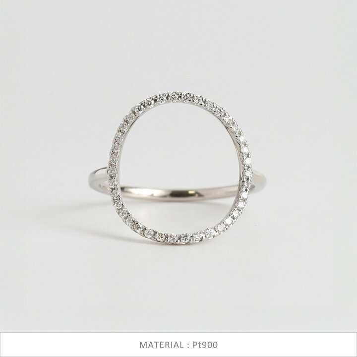 楽天市場】【Circle Diamond Ring】 K10/K18/Pt900 ダイヤモンド 
