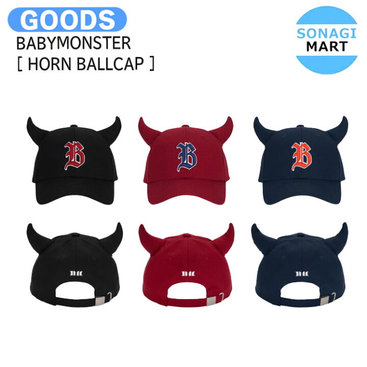 楽天市場】送料無料 BABYMONSTER [ HORN BALLCAP ] SHEESH 