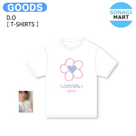 D.O [ T-SHIRTS ] 2024 DOH KYUNG SOO ASIA FAN CONCERT TOUR BLOOM ONLINE MD / Tシャツ / EXO エクソ ディオ グッズ KPOP / 公式グッズ / 予約商品 / 送料無料