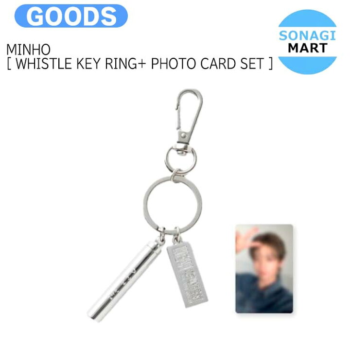 楽天市場】MINHO [ WHISTLE KEY RING + PHOTO CARD SET ] 2024 MINHO 
