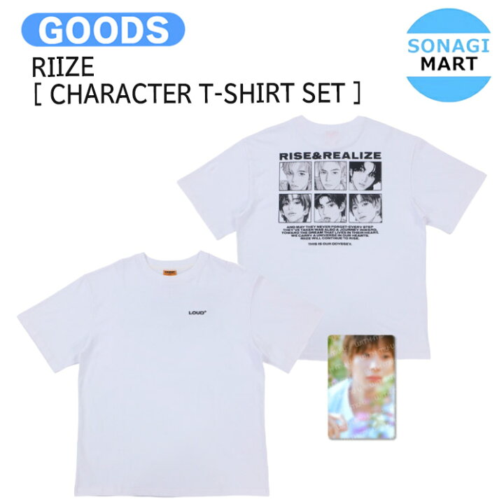 楽天市場】RIIZE [ CHARACTER T-SHIRT SET ] 2025 RIIZE CONCERT TOUR 