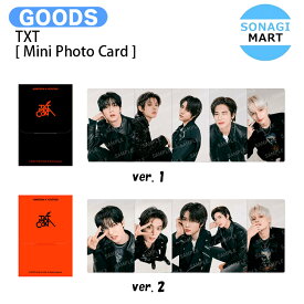 TXT [ Mini Photo Card ] 2026 TXT MOA CON MD / フォトカード / Tomorrow x Together トゥモローバイトゥギャザー トゥバトゥ トゥバ グッズ KPOP / 公式グッズ / 予約商品 / 送料無料