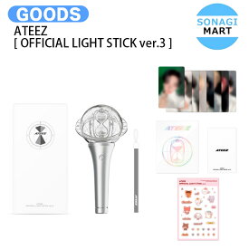 [ステッカー付] ATEEZ [ OFFICIAL LIGHT STICK ver.3 ] / ペンライト ライトスティック / エイティーズ アチズ KPOP グッズ / 公式グッズ / 予約商品 / 送料無料
