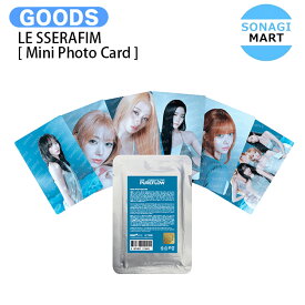 LE SSERAFIM [ Mini Photo Card ] TOUR PUREFLOW MD / フォトカード / ルセラフィム ルセラ lesserafim グッズ KPOP / 公式グッズ / 予約商品 / 送料無料