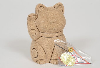 木目込み人形No.1029-C【招福猫】桐塑ボディ手芸キット