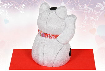 木目込み人形No.1030-A【招福猫・黄】完成品