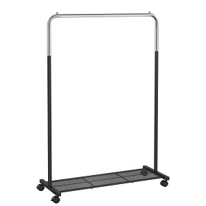 �ySS����!!!P10��10%OFF�zSONGMICS �n���K�[���b�N �p�C�v�n���K�[ �X�^�C���n���K�[ �R�[�g�|�� ���������� �����������b�N �L���X�^�[�t�� �X���� ��� �ߗގ��[ ��91cm ���傤�ǂ����T�C�Y �ω�