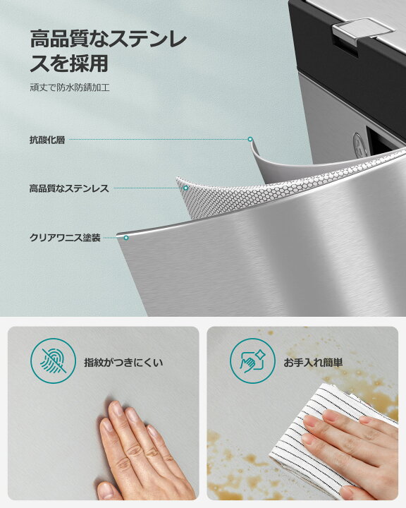 楽天市場】【24H限定 ☆5%OFF!】SONGMICS ゴミ箱 2段式3分別 縦型 60L 