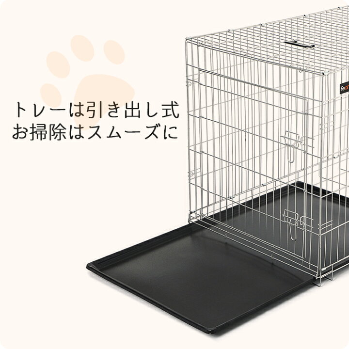 楽天市場】【24H限定 ☆5%OFF!】FEANDREA ペットケージ 犬ケージ 