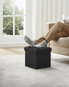 SONGMICS Ibg} [ Xc[ [ x` [{bNX ܂肽ݎ ω׏d130kg [ u ֎q {bNX ^тɕ֗ ӂt 30×s30×30cm