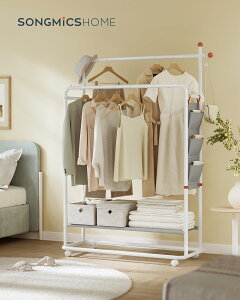 SONGMICS HOME nK[bN 2i  ߑbN m R[h|pCvnK[ I LX^[t 103cm ߗގ[ 萫 ړ₷ 傤ǂTCY 