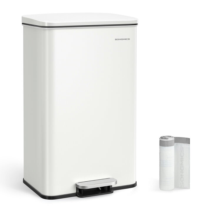 楽天市場】【24H限定 ☆5%OFF!】SONGMICS ゴミ箱 40L ペダル式 蓋付き 