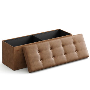 SONGMICS Mazie RNV - Ibg} [ Xc[ 43C` ܂肽ݎ[Ibg}x`A[tIbg} tbgXgXc[ ω׏d300kg rO[p v 110 CM