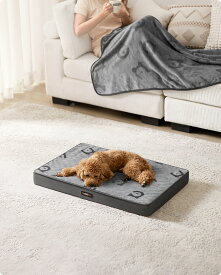 【24H限定 ★5%OFF!】FEANDREA 犬用ベッド 洗える 夏 ペットベッド 柔らかい 快適 滑り止め キレイ 幅広い用途 ペット ベッド【送料無料(北海道 沖縄 離島など除く)】