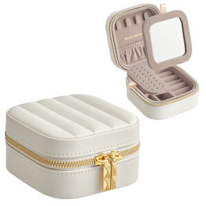 SONGMICS WG[{bNX ^ ANZT[P[X s gїp [Δ Xeb`PU\ lbNX O w֒u 10.5x11.2x6cm v[g zCg JBC179W01