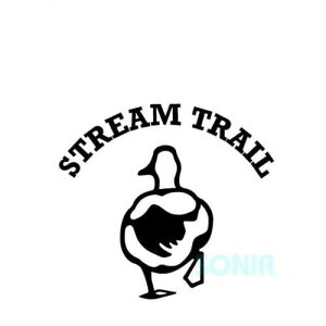 Stream TrailiXg[gCj JbeBOXebJ[ Cutting Sticker / Wetty Black