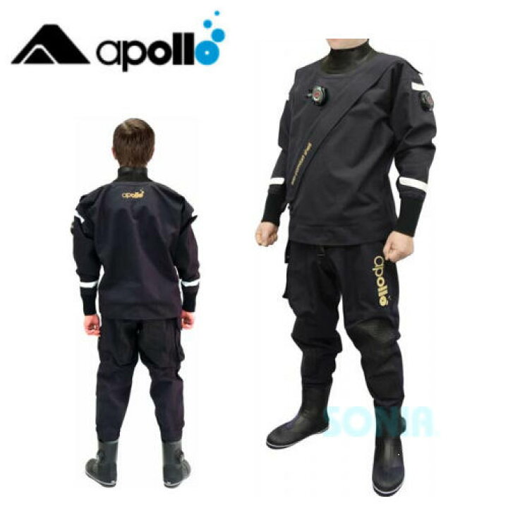 楽天市場 Apollo アポロ s D1 バイオコンフォートシェルドライスーツ ユニセックスモデル Bio Comfort Shell Dry Suit ソニア