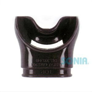 AQUALUNGiANAOj 127826 C/B}EXs[XX[iBKVRj Comfo-Bite Mouthpiece Small(Black Silicone)