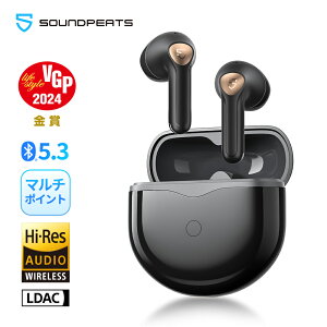 CXCz SCXCz Ci[C[ SOUNDPEATS Air4 lite nC] Hi-Res LDACΉ Bluetooth5.3 }`|Cg@\ 13mm_Ci~bNhCo[ ő30  ʘbmCY