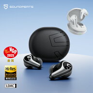 ★コスパ最強★「VGP 2025金賞」ワイヤレスイヤホン SOUNDPEATS C30 ハイレゾ Hi-Res認証 LDAC対応 高音…