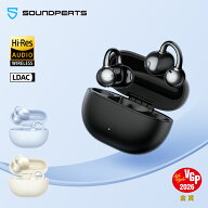 ★VGP 2026 金賞★ワイヤレスイヤホン オープンイヤー イヤーカフ SOUNDPEATS UU2 Bluetooth6.0 LDAC ハ…
