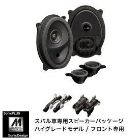 SUBARU IMPREZA SPORT [GT]/ IMPREZA G4 [GK] / SUBARU XV [GT]- Front Speaker -SonicPLUS GT / SF-GT2M【HIGH GRADE MODEL】"SonicDesign / SonicPLUS"