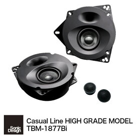 【ソニックデザイン】 TBM-1877Bi / カジュアルラインスピーカー ハイグレード：セパレート2ウェイ・スピーカーシステム「タイプB」エンクロージュア一体型スピーカー [ SonicDesign / Casual Line Speakers / HIGH GRADE MODEL / type B ] 奥行寸法：薄型Biモデル