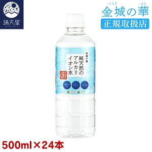 ケイ エフ ジー 純天然のアルカリイオン水 金城の華 500ml 24本 Pet 水 ミネラルウォーター 炭酸水 価格比較 価格 Com