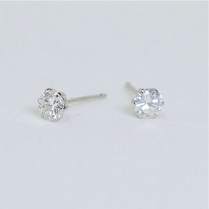 �v���`�i �_�C�������h �X�^�b�h�s�A�X 0.44�J���b�g Pt900 Diamond Pierce 0.44ct