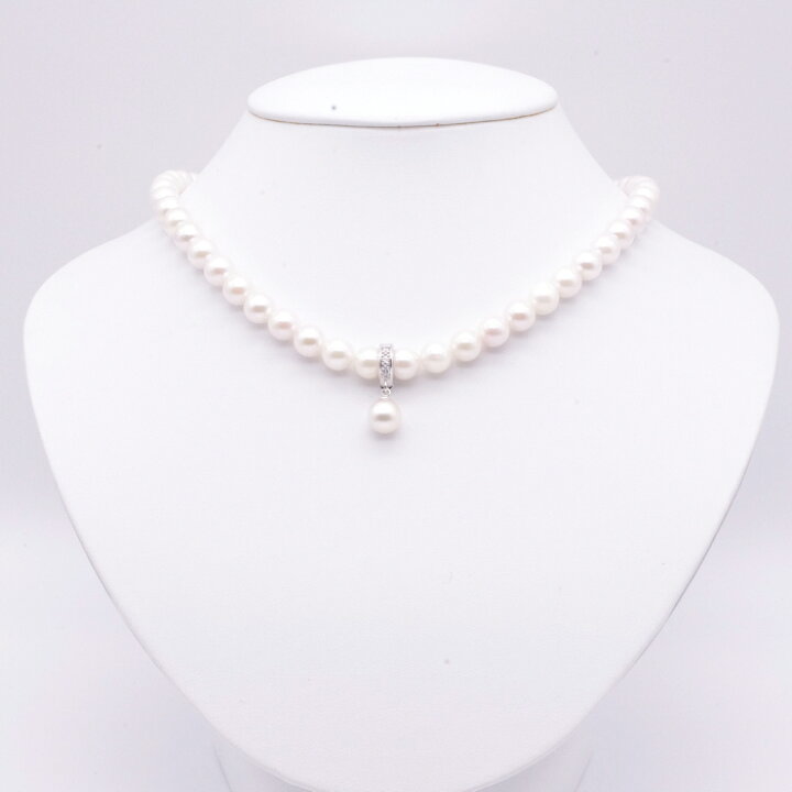 楽天市場】あこや 真珠 パール ネックレス イヤリング または ピアス 
