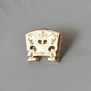 弦楽器の駒 ピンバッジ バイオリン チェロ ヴィオラ コントラバス アクセサリー エナメル タックピン ラペルピン バッグ 帽子 ソノリテ