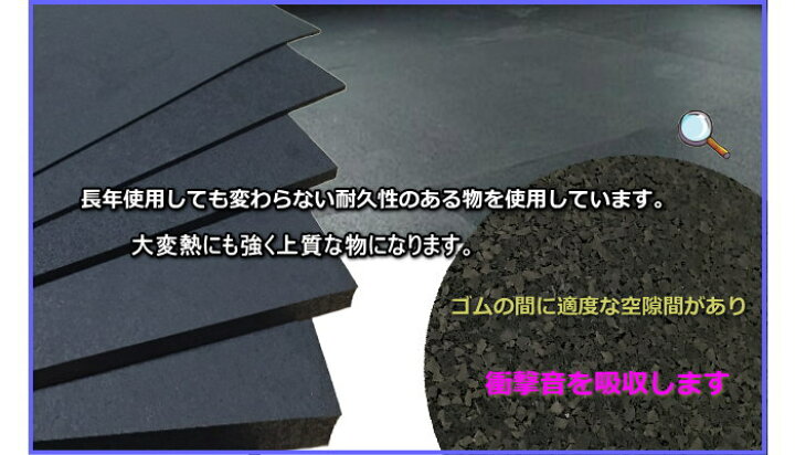 楽天市場】「防音マットZS」 厚さ15mmタイプ［1枚/0.5帖分］防音マット 