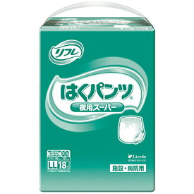 リブドゥコーポレーション リフレ はくパンツ夜用スーパー LLサイズ 計18枚