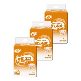 リブドゥコーポレーション リフレ 横モレ防止 簡単テープ止めタイプ 小さめMサイズ 計96枚 (32枚×3袋)