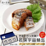 【ドラマで話題】若狭宇宙鯖缶 90g×3缶 鯖缶 さば缶 サバ缶 宇宙 さば サバ 鯖 高校生 常温保存 非常食 …
