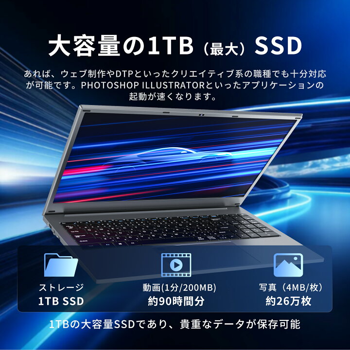 楽天市場】ノートパソコン 新品 Win11搭載 office付き 初期設定済 15.6 