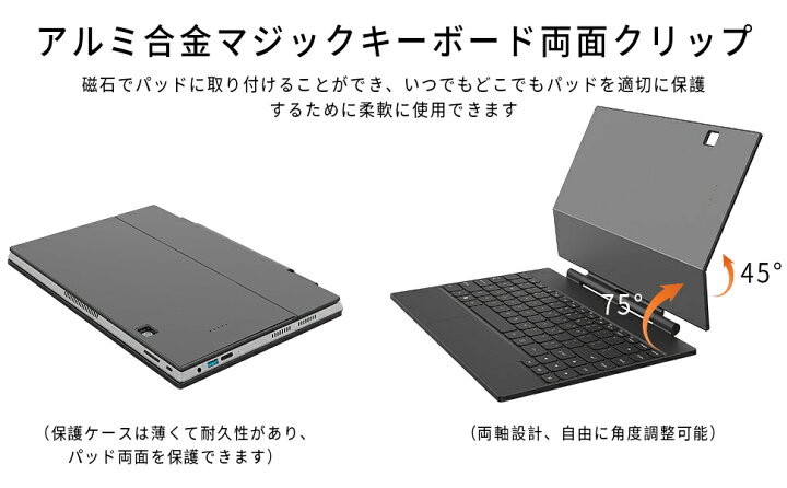 楽天市場】ノートパソコン 2in1 タッチパネル タブレットモード ノート 