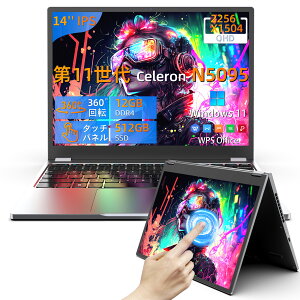 Vi p\R m[gp\R ^b`pl ݒ 2.2K ^ubg IPSLp 14C`t QHD CeCeleron N5095 WPS windows11 DDR4 12GB SSD512GB Wi-Fi Type-C yʔ^pc@2@in1e