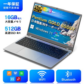 ノートパソコン 新品 windows11搭載 office付き 初期設定済 15.6型 テンキー付き 日本語キーボード Intel Celeron メモリー:16GB SSD512GB最大 IPS広視野角 フルHD液晶 無線機能 超軽量 ノートPC パソコン ノート 新品パソコン 新品PC オフィス WPS テレワーク応援