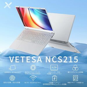 �y�����L���O1�ʁI�z�V�i �m�[�g�p�\�R�� VETESA Intel Celeron 6500Y �������[:8GB SSD:1TB�ő� 15.6�C���` 15.6�^ �t��HD�t�� �e���L�[�t�� ���{��L�[�{�[�hwindows11���� office2024�t�� �����ݒ�� IPS�L����