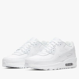 ★15時まで即日発送♪ NIKE【ナイキ】 AIR MAX 90 LTR GS ウィメンズ エア マックス 90 レザー GS CD6864-100 ホワイト