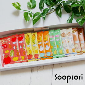 スープセット 乾燥スープ 12個入り ささっと作れる簡単スープ 1min kitchen お祝い お返し 内祝 手土産 帰省 おみやげ プチギフト