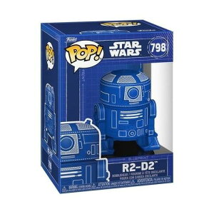 Funko Pop! Star Wars ファンコ ポップ R2-D2 ブループリントVer. スターウォーズ フィギュア グッズ 公式 FIGURE GOODS