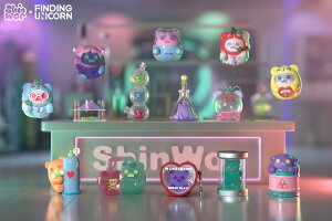 FINDING UNICORN �t�@�C���f�B���O���j�R�[�� (�P�i�̔�) SHINWOO �V���E�[ BABY GHOST BEAR ���u�V�b�N ���{ F.UN �O�b�Y �t�B�M���A �u���C���h�{�b�N�X ����